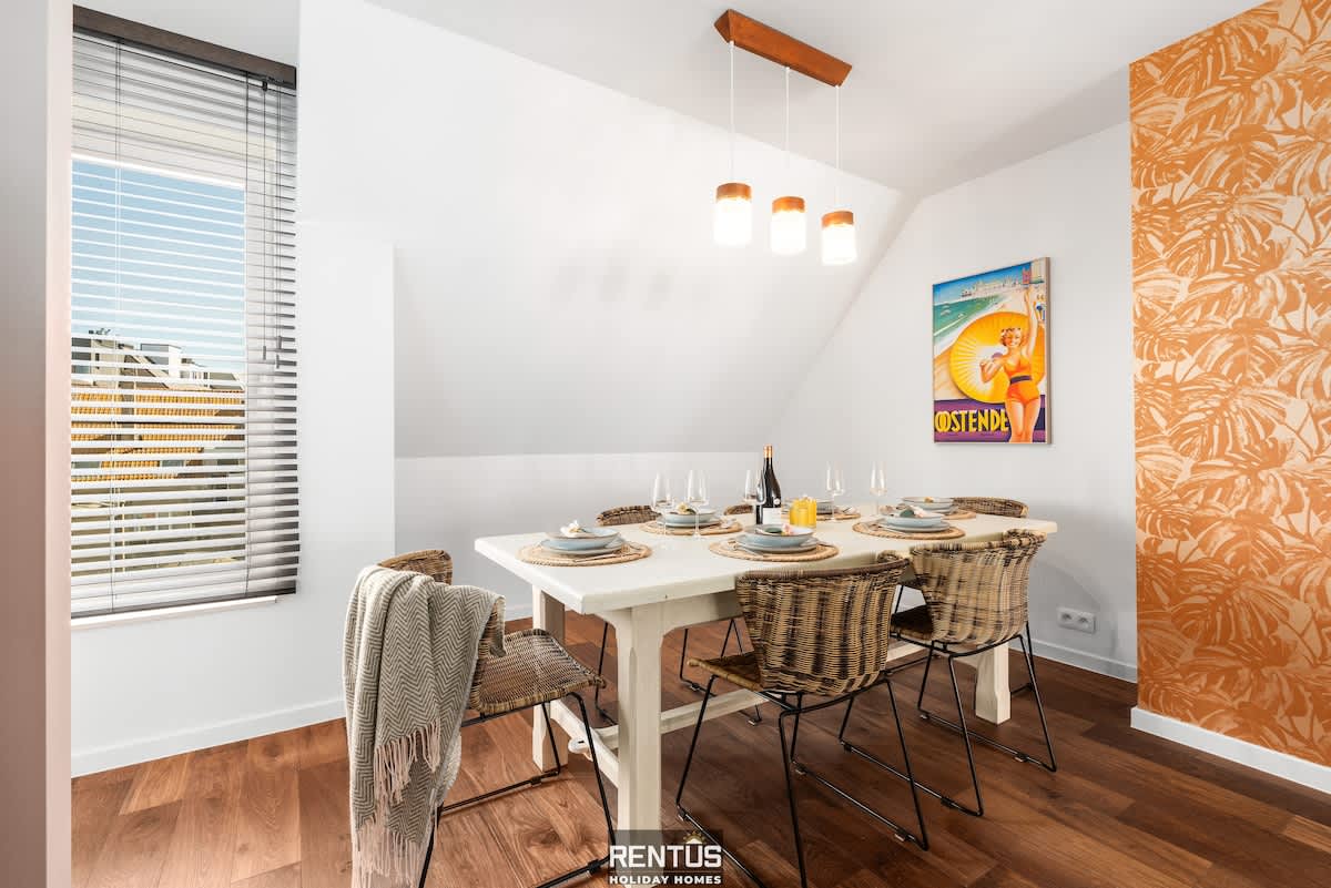 Orka oostende - Spacious duplex in a prime location near the sea