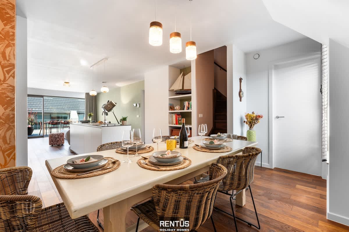 Orka oostende - Spacious duplex in a prime location near the sea